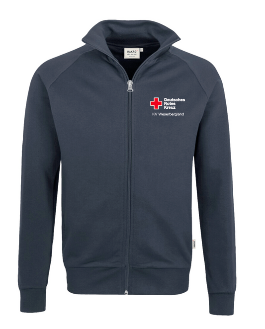DRK Hakro Unisex Sweatjacke No. 606 (bestickt)