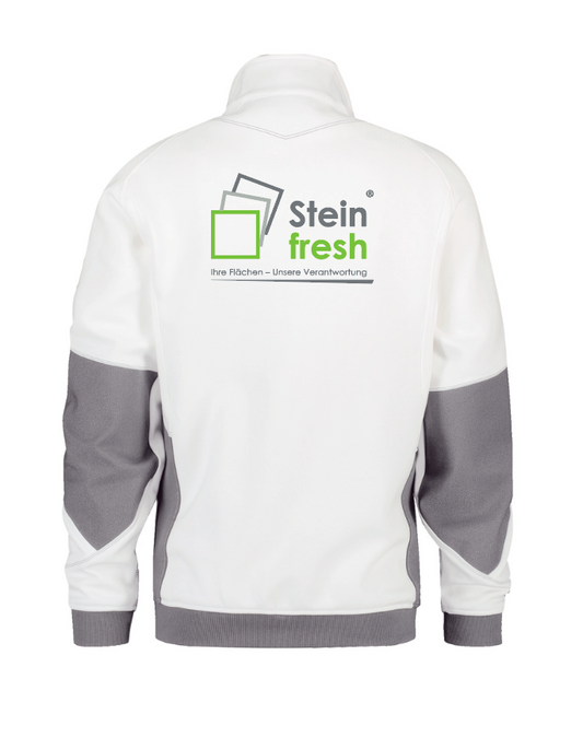 Steinfresh Dassy Unisex Sweatjacke Velox (bestickt)