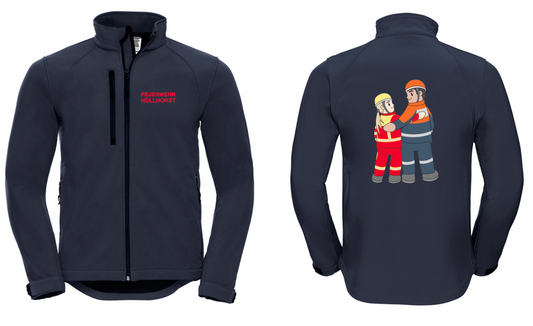 Jugendfeuerwehr Hüllhorst Unisex Softshelljacke Z140 (Druck)