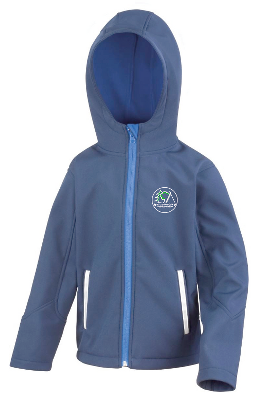 Waldkindergarten Bünde Kinder Softshelljacke R224JY (bedruckt)