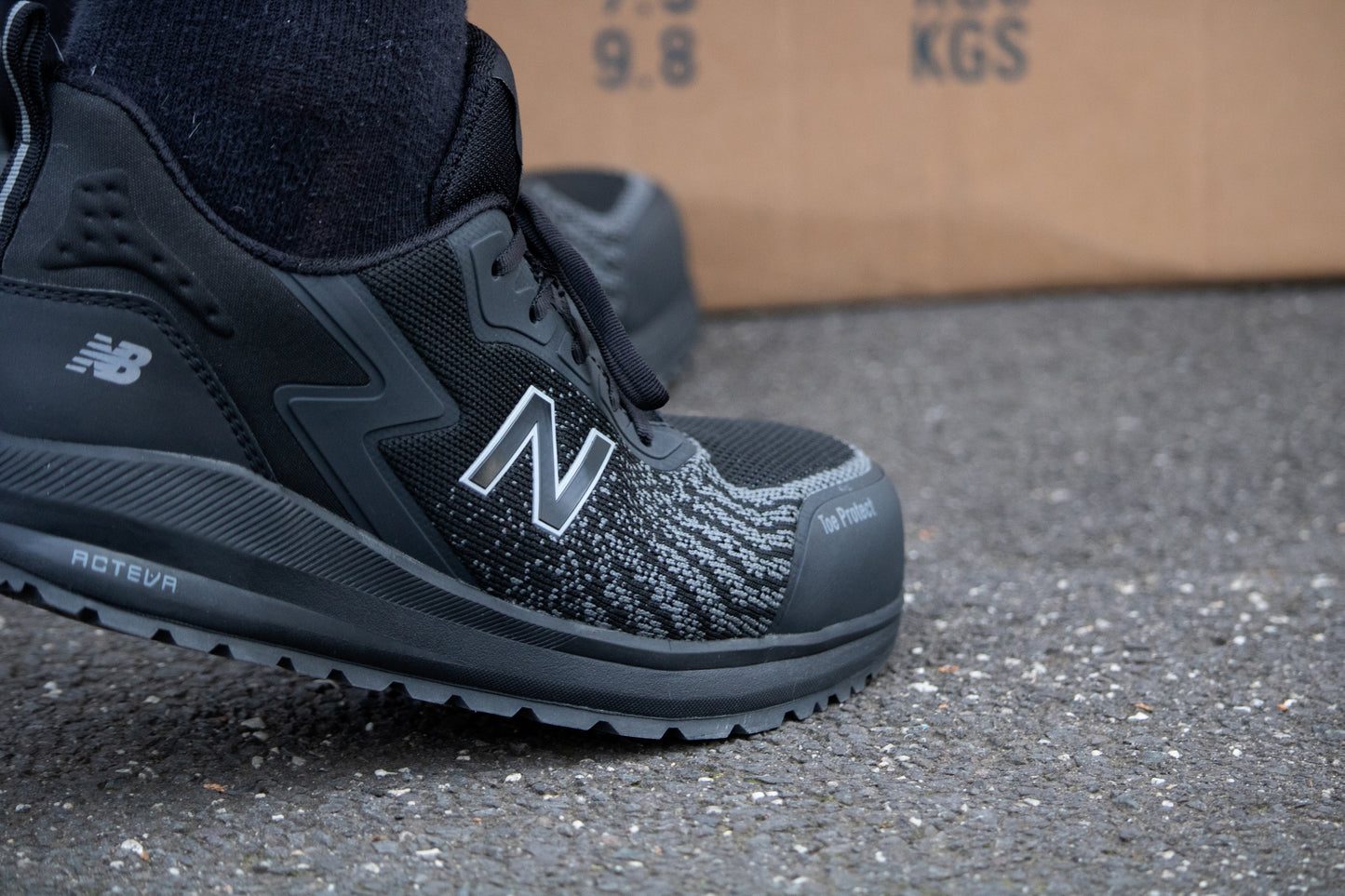 New Balance Speedware, Halbschuhe, S1 P SRC, schwarz S1P S1 SRC FO