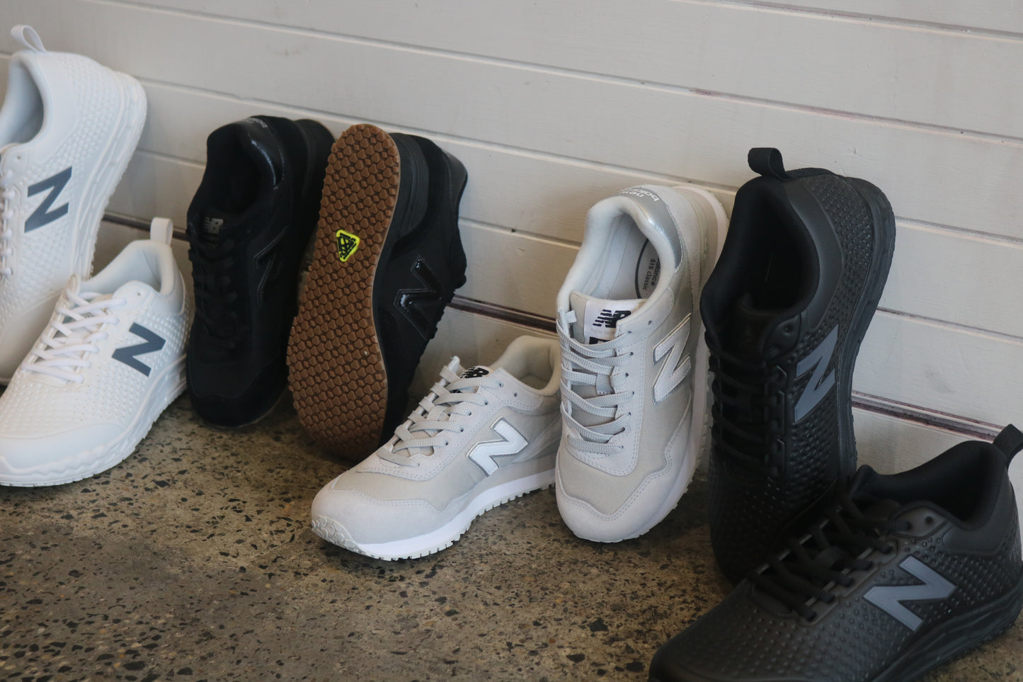 New Balance 515 SR, Berufsschuhe, OB E HRO SRC, grau SRC HRO