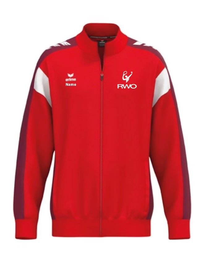 RWO Trainingsjacke ohne Kapuze Unisex Erima (bedruckt)