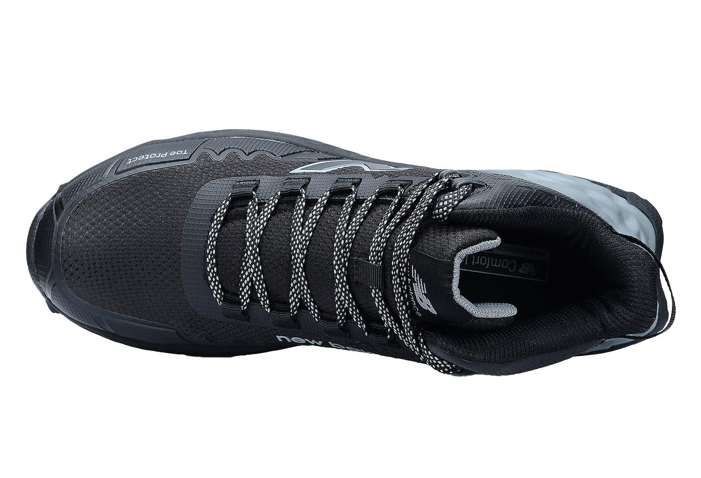 New Balance Cremorne Mid, S3 Sicherheitsstiefel ESD HRO FO, schwarz / grau, Weite 2E, EN ISO 20345