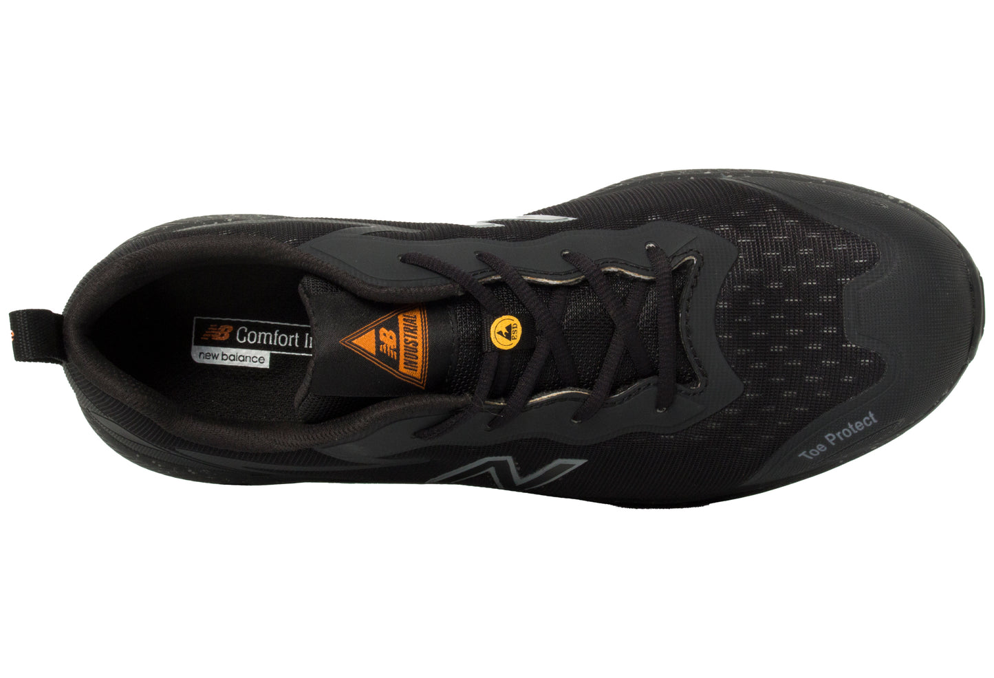 New Balance Logic, Halbschuhe, S1 PL SR FO HRO, schwarz / orange S1P S1 ESD HRO