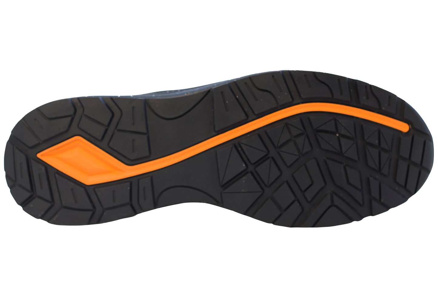 New Balance Logic, Halbschuhe, S1 PL SR FO HRO, schwarz / orange S1P S1 ESD HRO