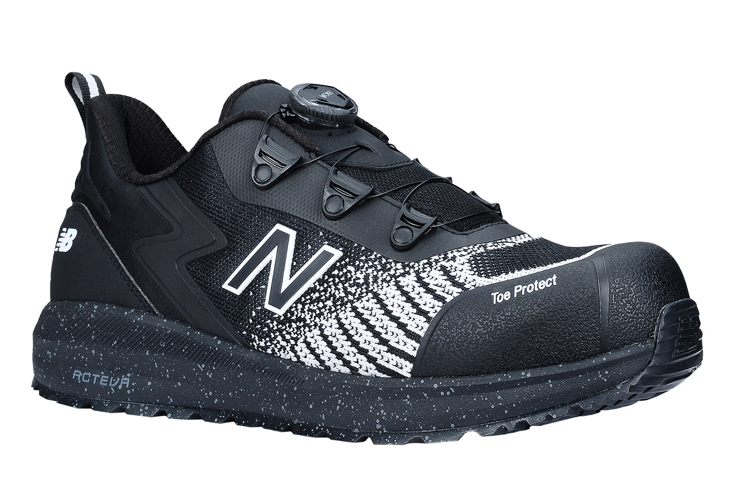 New Balance Speedware Boa, Halbschuhe, schwarz / weiß, S1 P SRC S1P S1 SRC FO