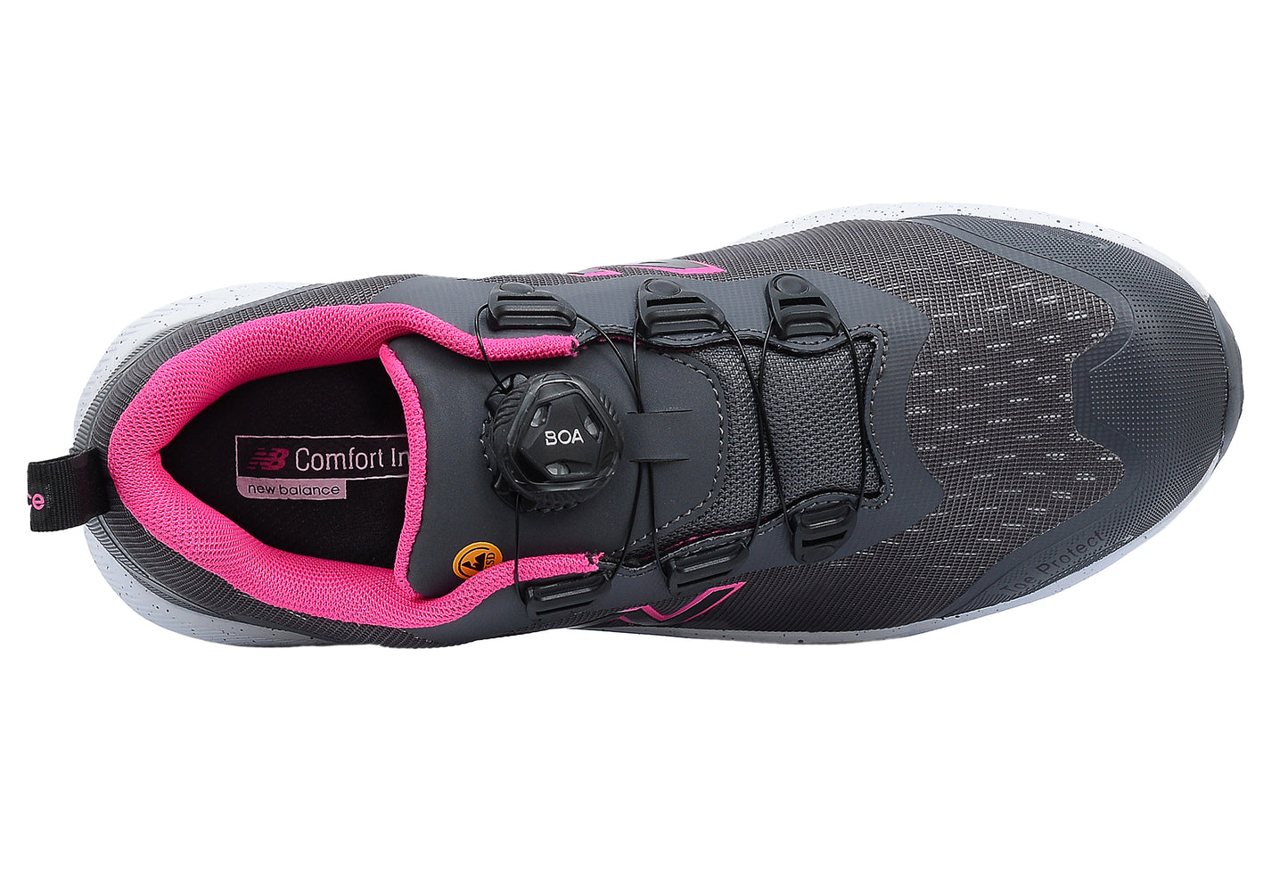 New Balance Logic Boa Womens, Halbschuhe, grau / pink, S1 PL HRO SR FO S1P S1 HRO FO