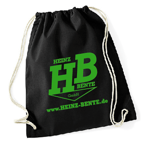 Heinz Bente Rucksackbeutel WM110 (Druck)