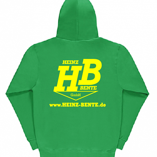 Heinz Bente Hoodie BCWU33B, apple green(Druck)