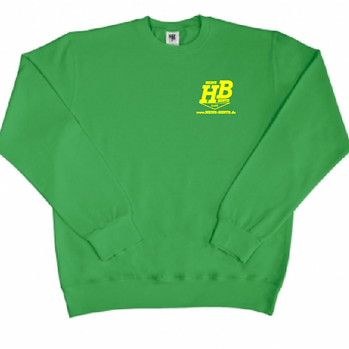 Heinz Bente Sweatshirt BCWU31B, apple green (Druck)