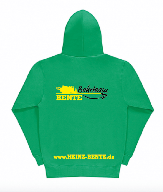 Heinz Bente Hoodie "Bohrteam Bente" BCWU33B (Druck)