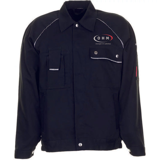 OHM Canvas 320 Unisex Bundjacke 2114 (bestickt)