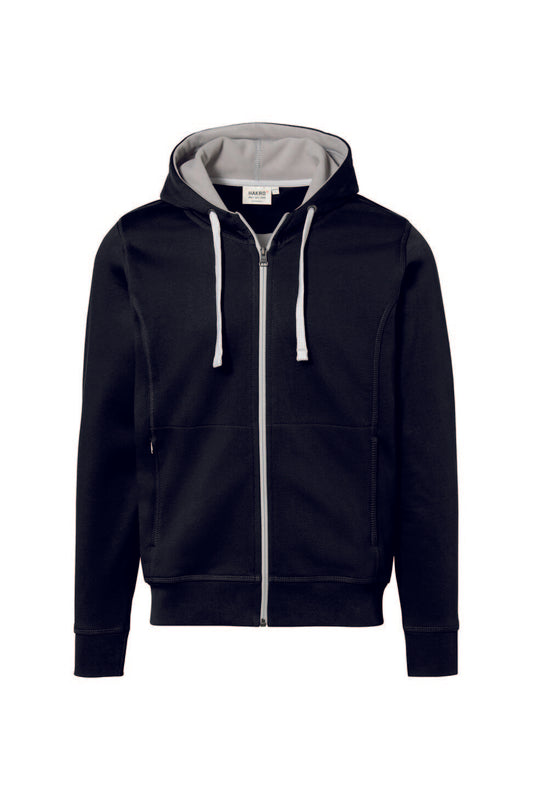 OHM Hakro Unisex Hoodiejacke Mikralinar No.455 (bedruckt)