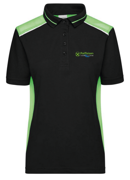 Raiffeisen Münsterland Damen Poloshirt JN857 (bestickt)