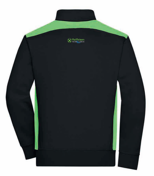 Raiffeisen Münsterland Unisex Zip-Pulli JN868 (bestickt)