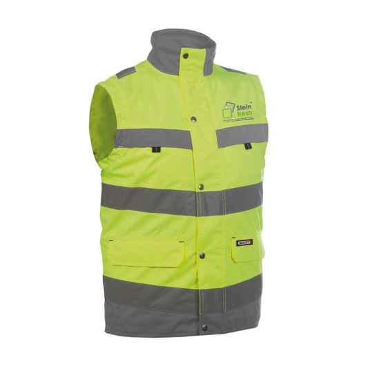 Steinfresh Dassy Unisex Warnschutzwestte Bilbao (bestickt)
