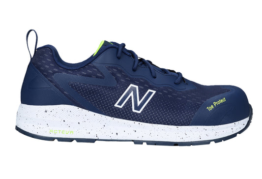 New Balance Logic, Halbschuhe, S1 PL SR FO HRO, marineblau / gelb S1P S1 ESD HRO