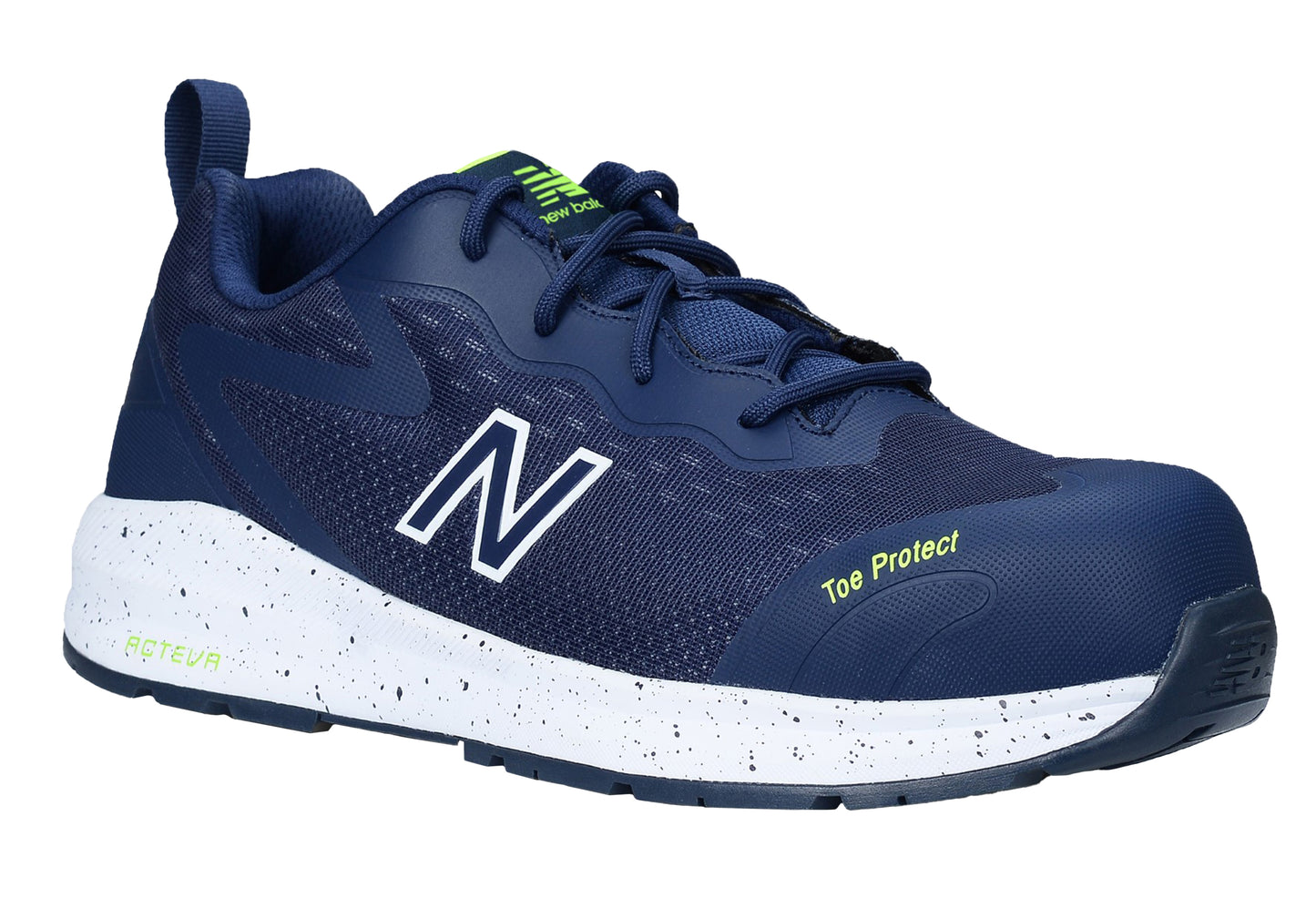 New Balance Logic, Halbschuhe, S1 PL SR FO HRO, marineblau / gelb S1P S1 ESD HRO