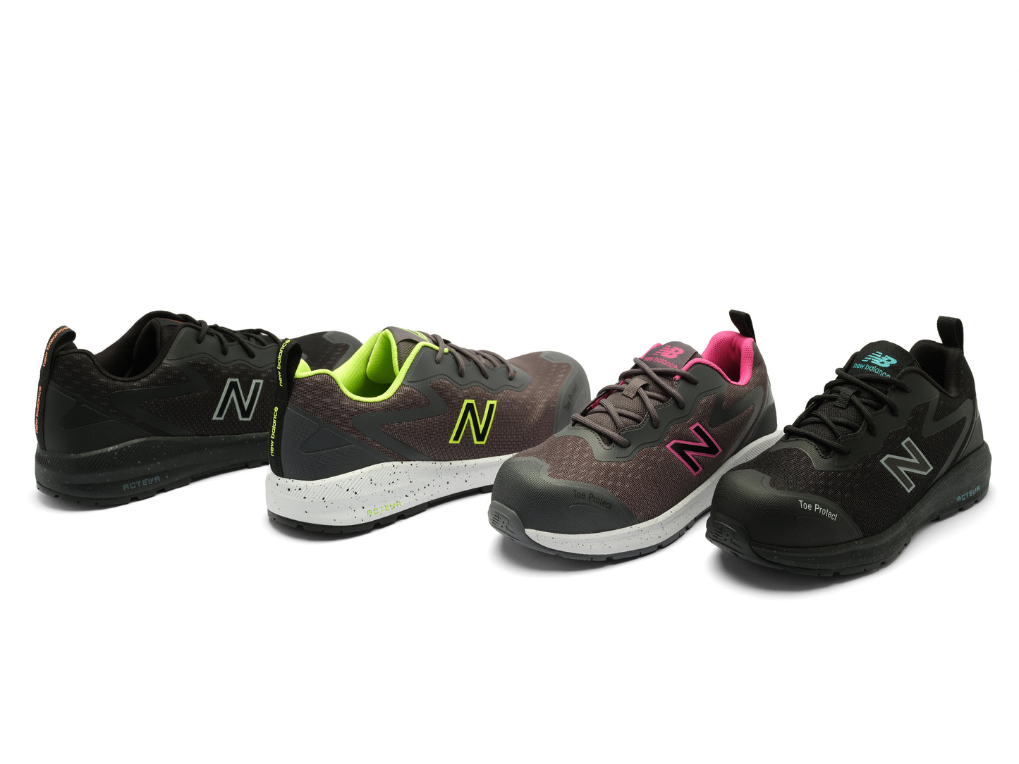 New Balance Logic Womens, Halbschuhe, S1 PL HRO SR FO, grau / pink S1P S1 HRO FO