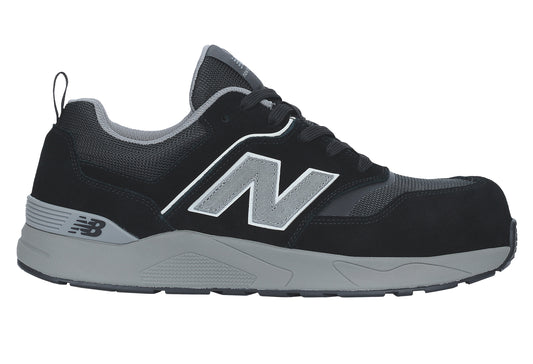 New Balance Elite Lite, Sicherheitsschuh S1P S1 ESD HROe, S1 PL HRO FO SC SR, schwarz / grau