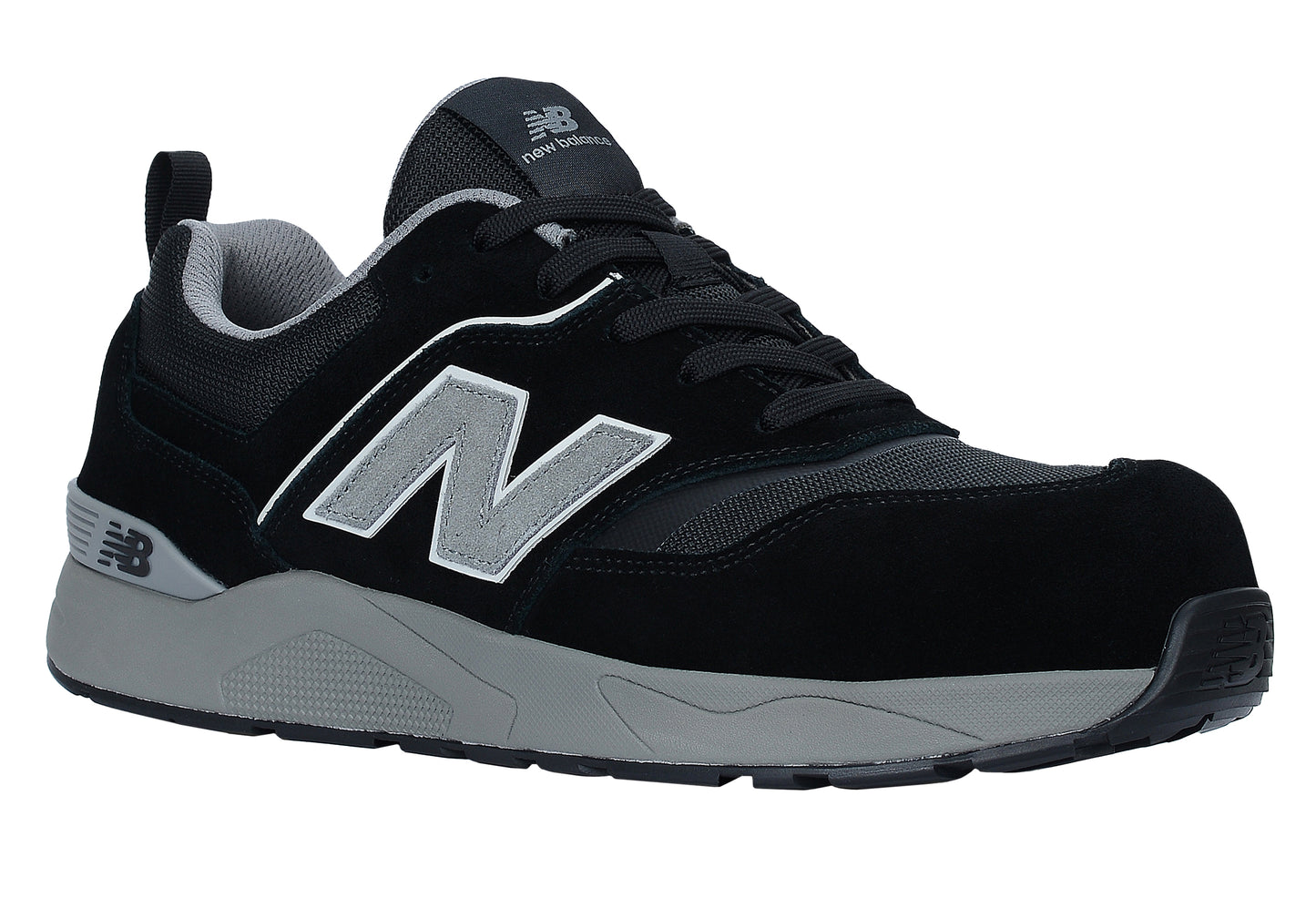 New Balance Elite Lite, Sicherheitsschuh S1P S1 ESD HROe, S1 PL HRO FO SC SR, schwarz / grau