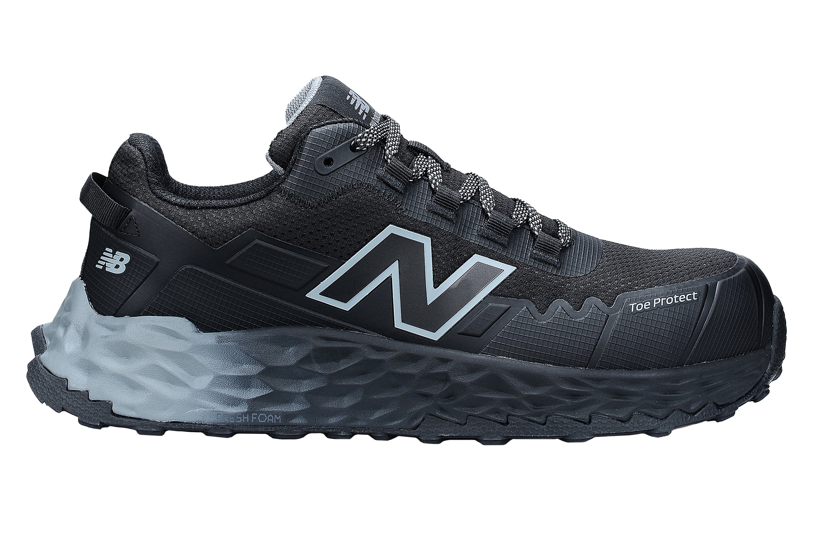 New Balance Cremorne, S3 Sicherheitsschuh ESD HRO FOe, schwarz / grau, Weite 2E, EN ISO 20345
