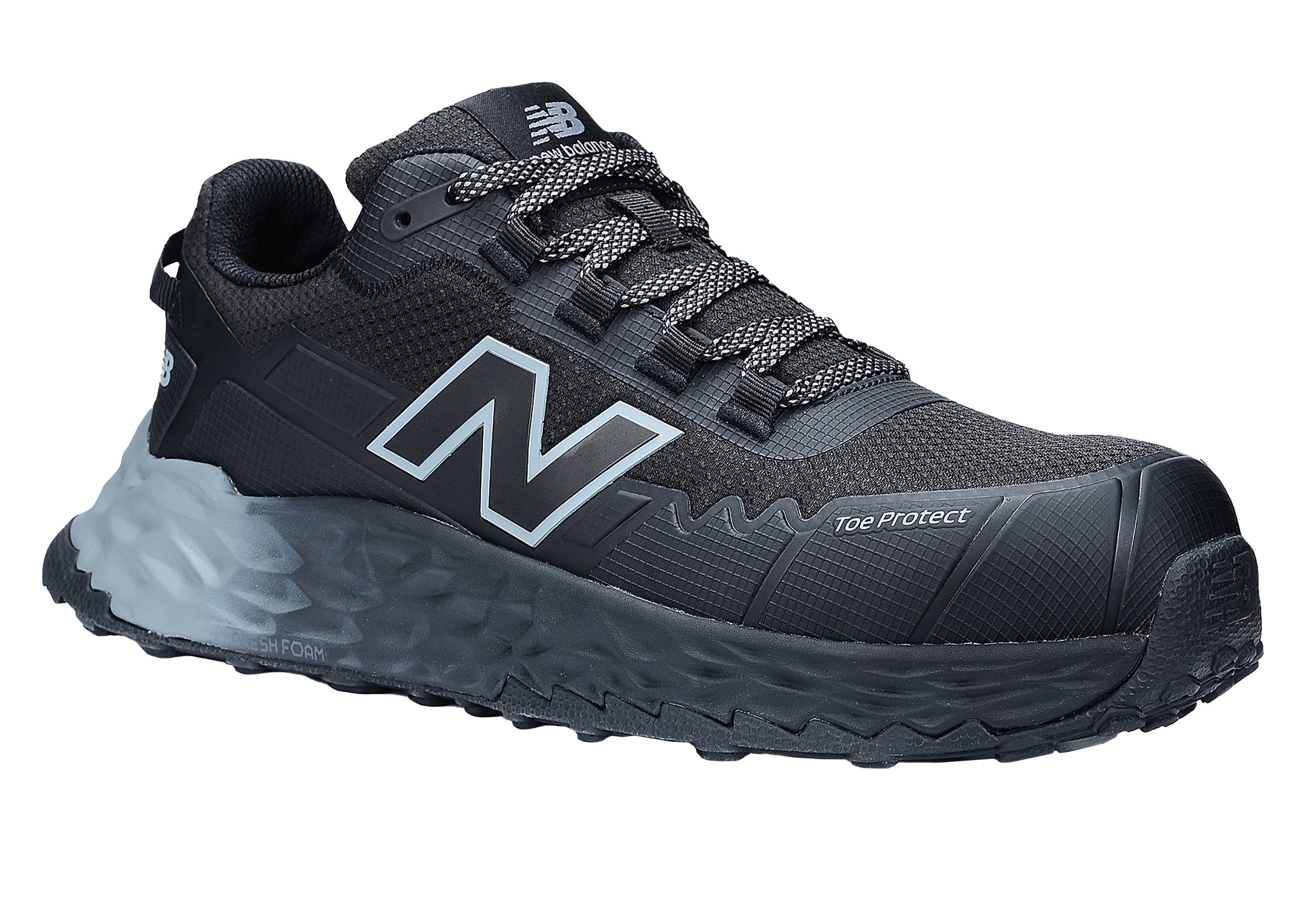 New Balance Cremorne, S3 Sicherheitsschuh ESD HRO FOe, schwarz / grau, Weite 2E, EN ISO 20345