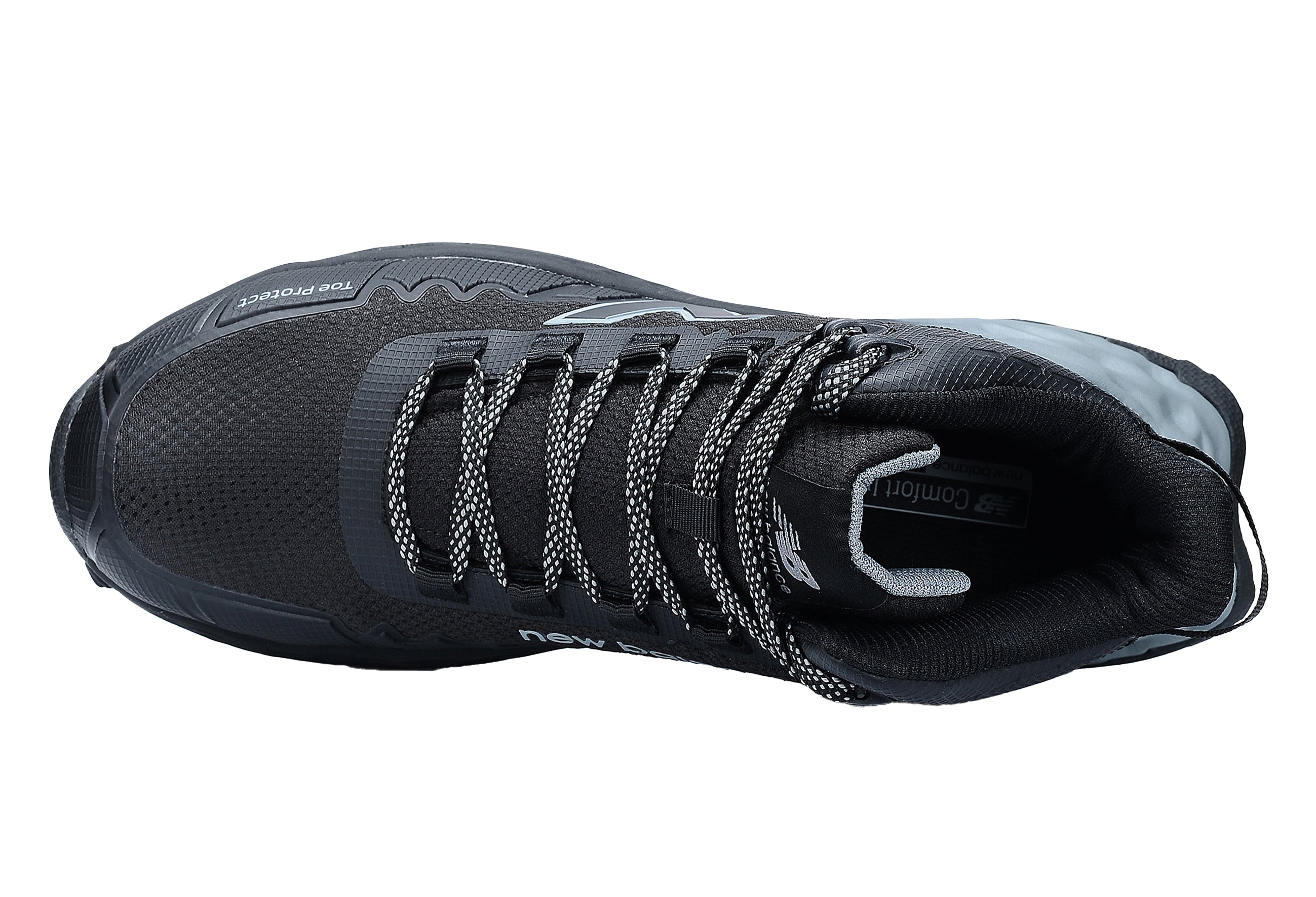 New Balance Cremorne Mid, S3 Sicherheitsstiefel ESD HRO FO, schwarz / grau, Weite 2E, EN ISO 20345