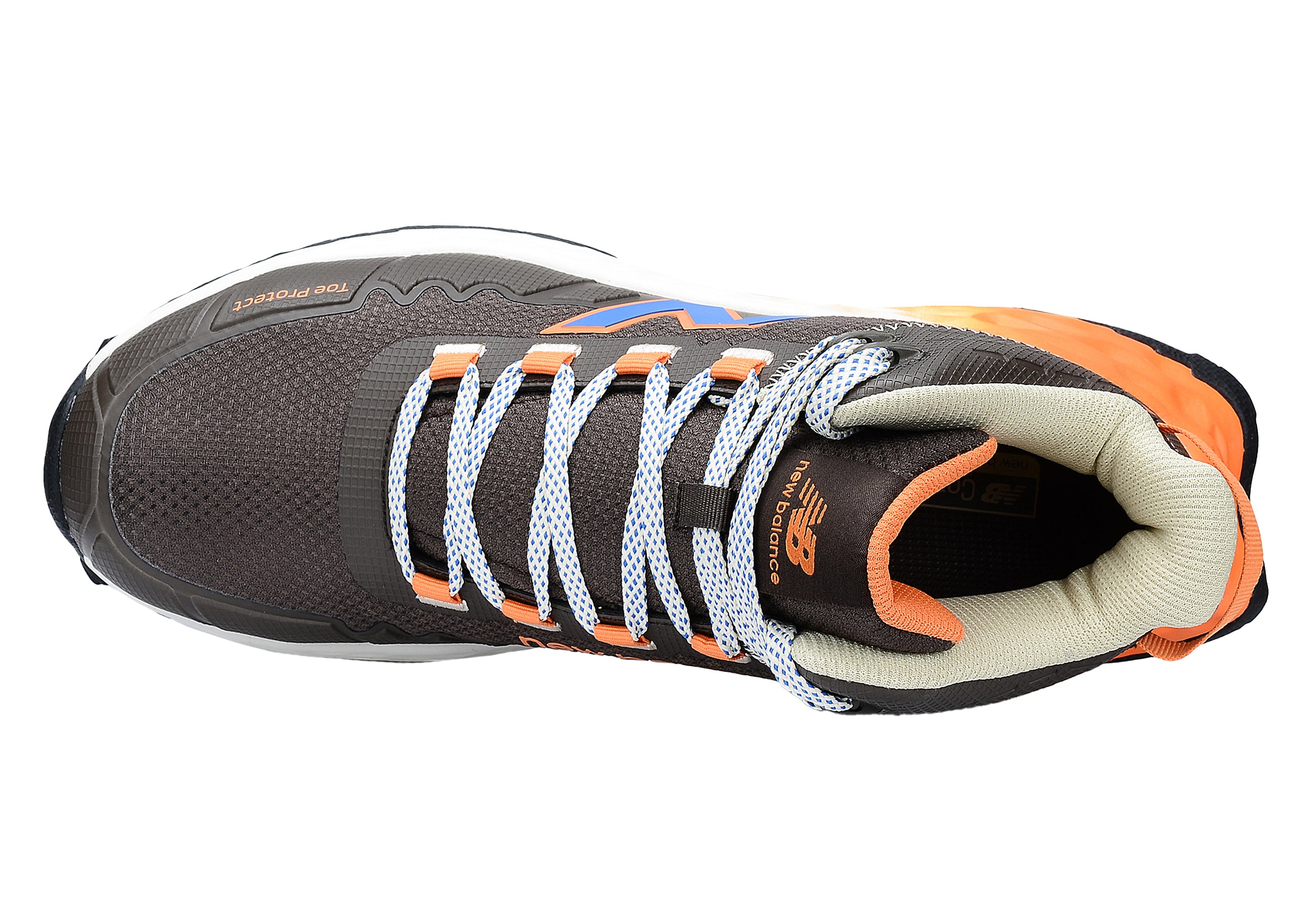 New Balance Cremorne Mid, S3 Sicherheitsstiefel ESD HRO FO, chocolate / orange, Weite 2E, EN ISO 20345