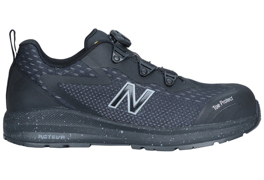 New Balance Logic BOA, Sicherheitsschuh S1P S1 ESD HROe, S1 PL SR FO HRO, schwarz / orange