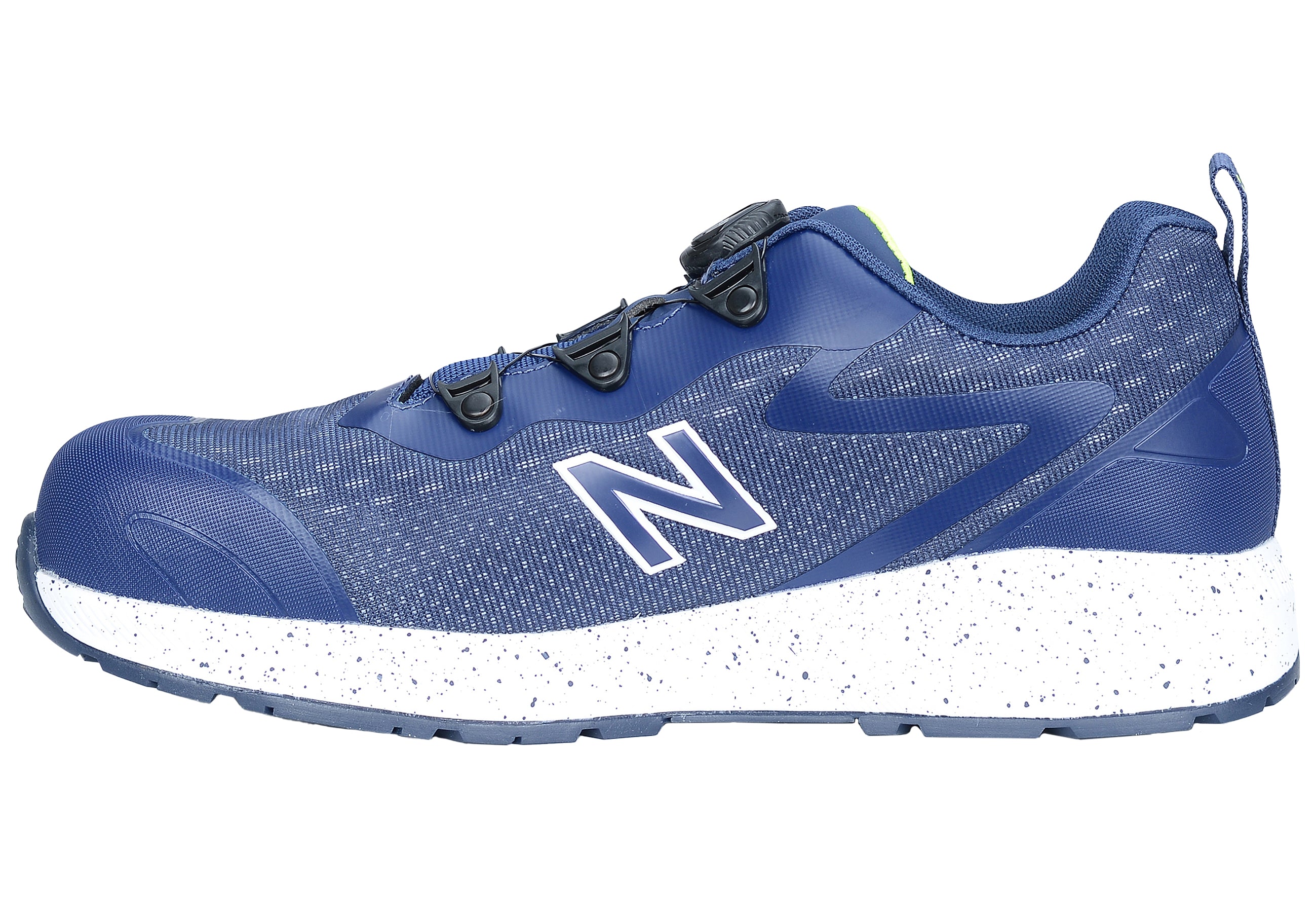New Balance Logic BOA, Sicherheitsschuh S1P S1 ESD HROe, S1 PL SR FO HRO, marine / gelb