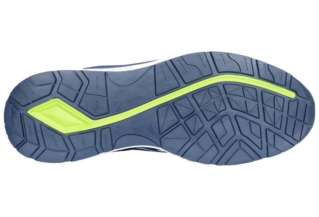 New Balance Logic BOA, Sicherheitsschuh S1P S1 ESD HROe, S1 PL SR FO HRO, marine / gelb