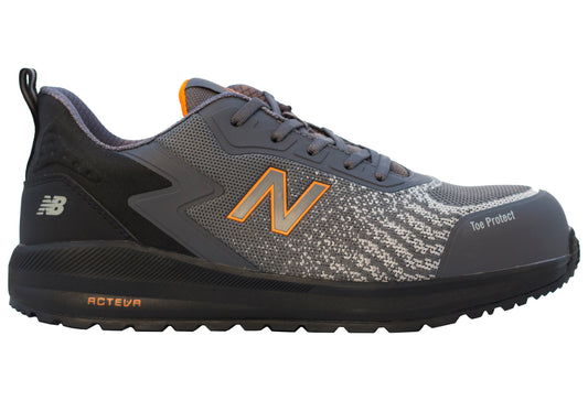New Balance Speedware, Halbschuhe, S1 P SRC, grau / orange S1P S1 SRC FO