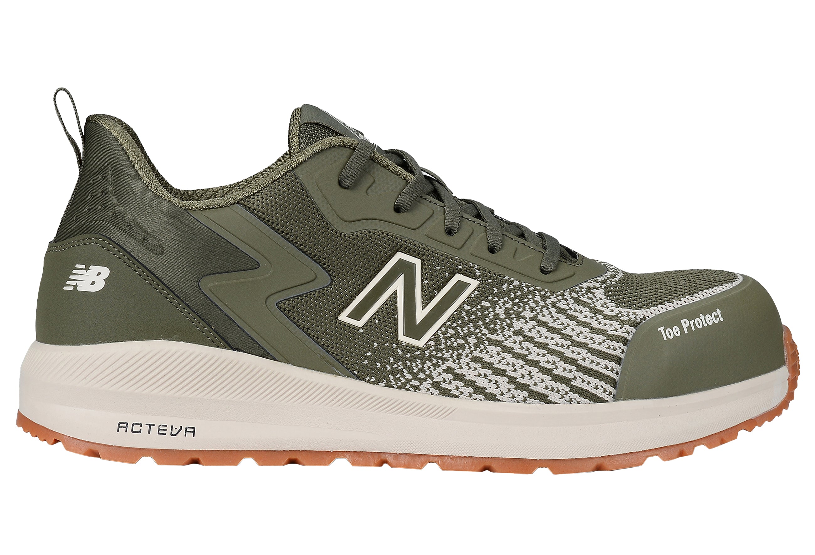 New Balance Speedware, Halbschuhe, S1 P SRC, olive / weiß S1P S1 SRC FO