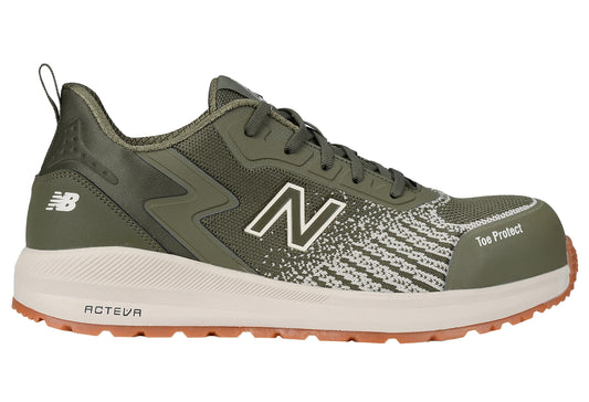 New Balance Speedware, Halbschuhe, S1 P SRC, olive / weiß S1P S1 SRC FO