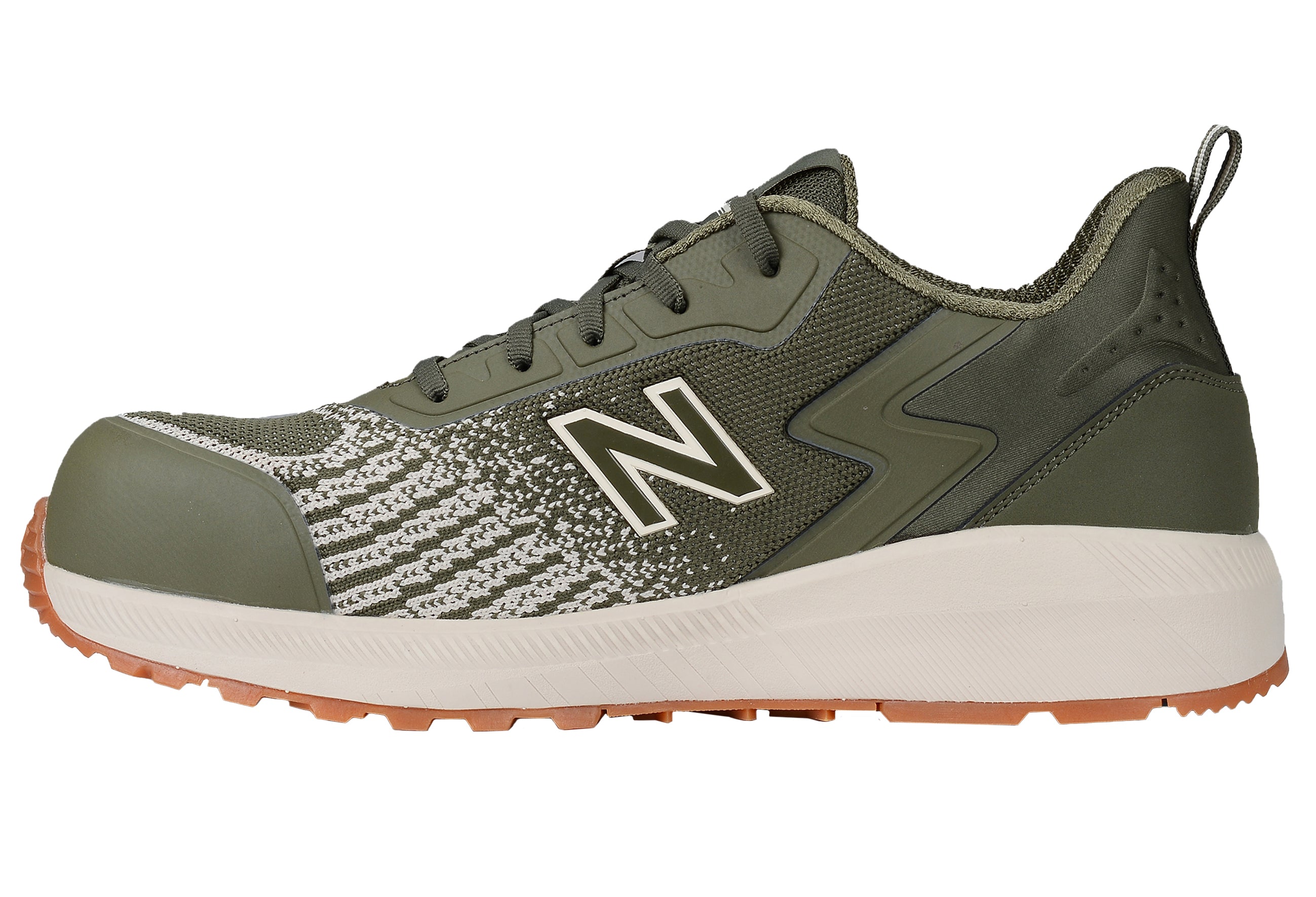 New Balance Speedware, Halbschuhe, S1 P SRC, olive / weiß S1P S1 SRC FO