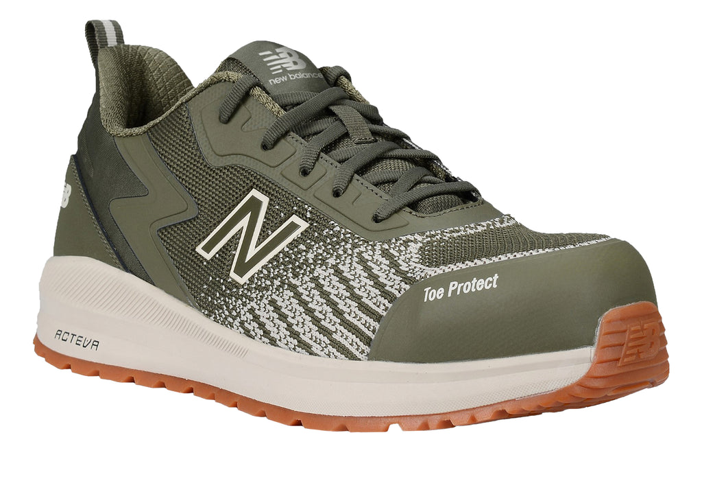 New Balance Speedware, Halbschuhe, S1 P SRC, olive / weiß S1P S1 SRC FO