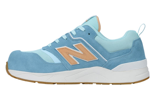 New Balance Elite Lite Womens, Sicherheitsschuh S1P S1 ESD HROe, S1 PL HRO FO SC SR, milky blue / orange