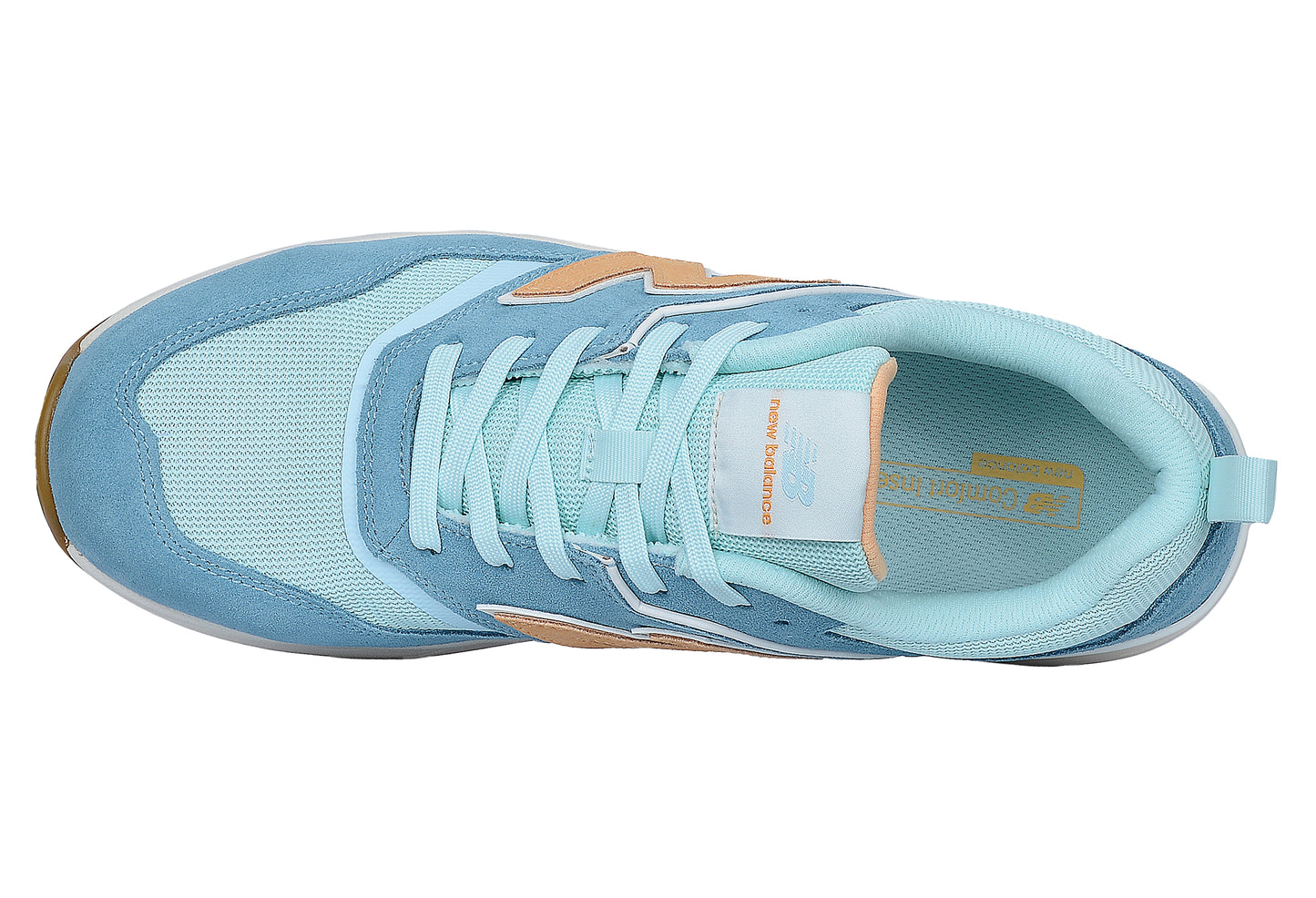 New Balance Elite Lite Womens, Sicherheitsschuh S1P S1 ESD HROe, S1 PL HRO FO SC SR, milky blue / orange