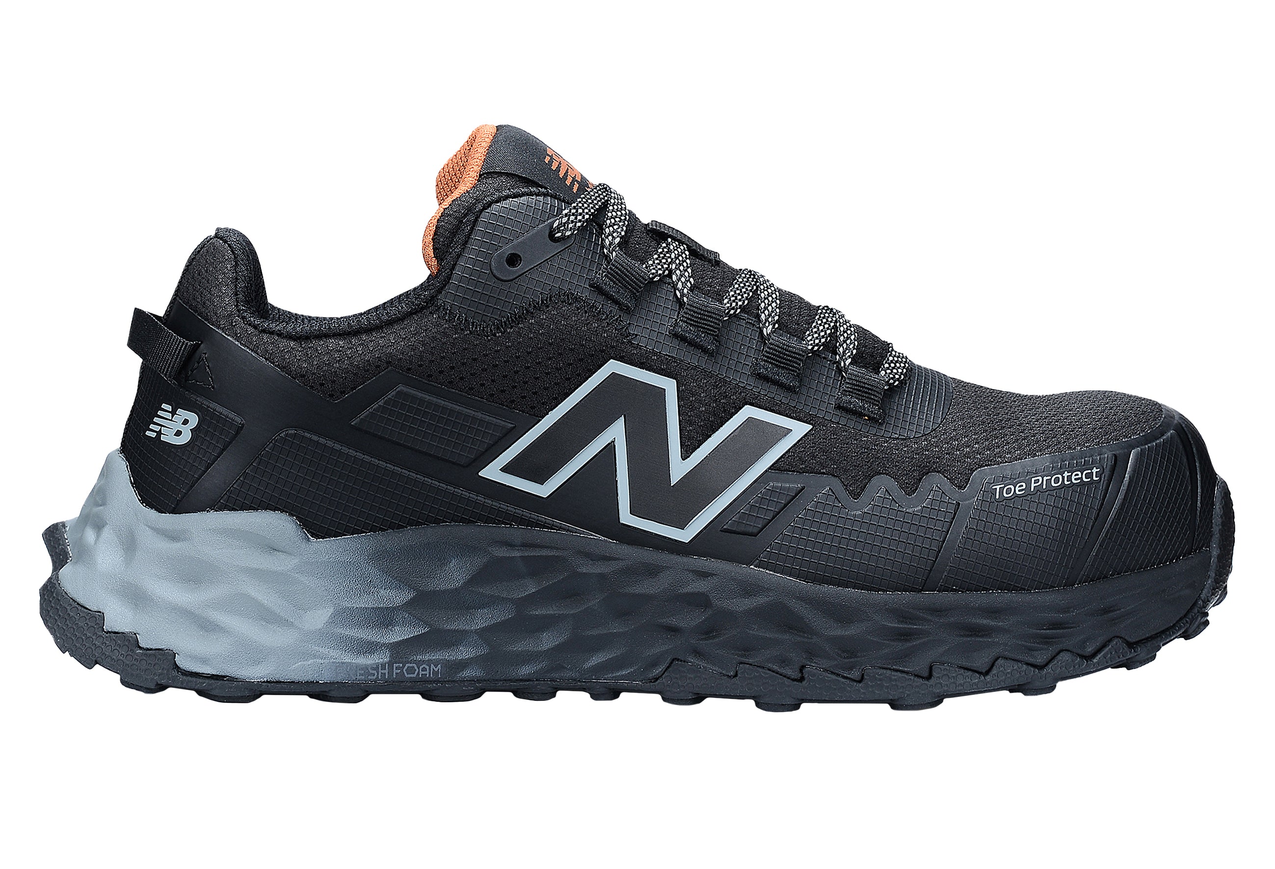 New Balance Cremorne Womens, S3 Sicherheitsschuh ESD HRO FOe, schwarz / grau, Weite D, EN ISO 20345