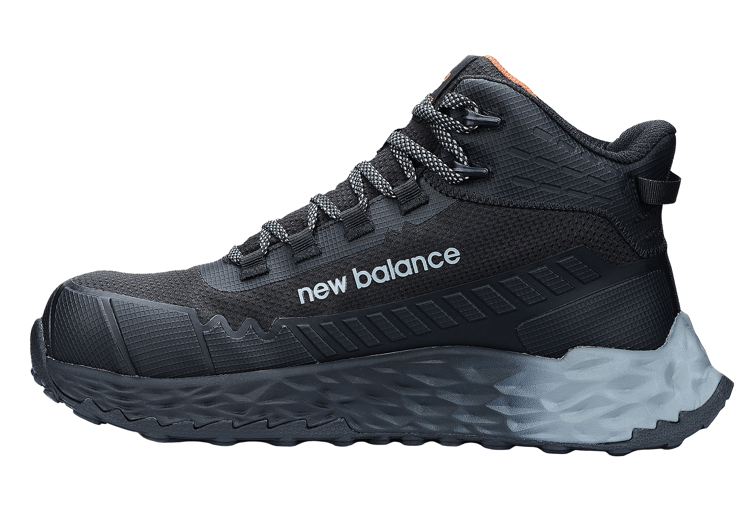 New Balance Cremorne Mid Womens, S3 Sicherheitsstiefel ESD HRO FO, schwarz / grau, Weite D, EN ISO 20345