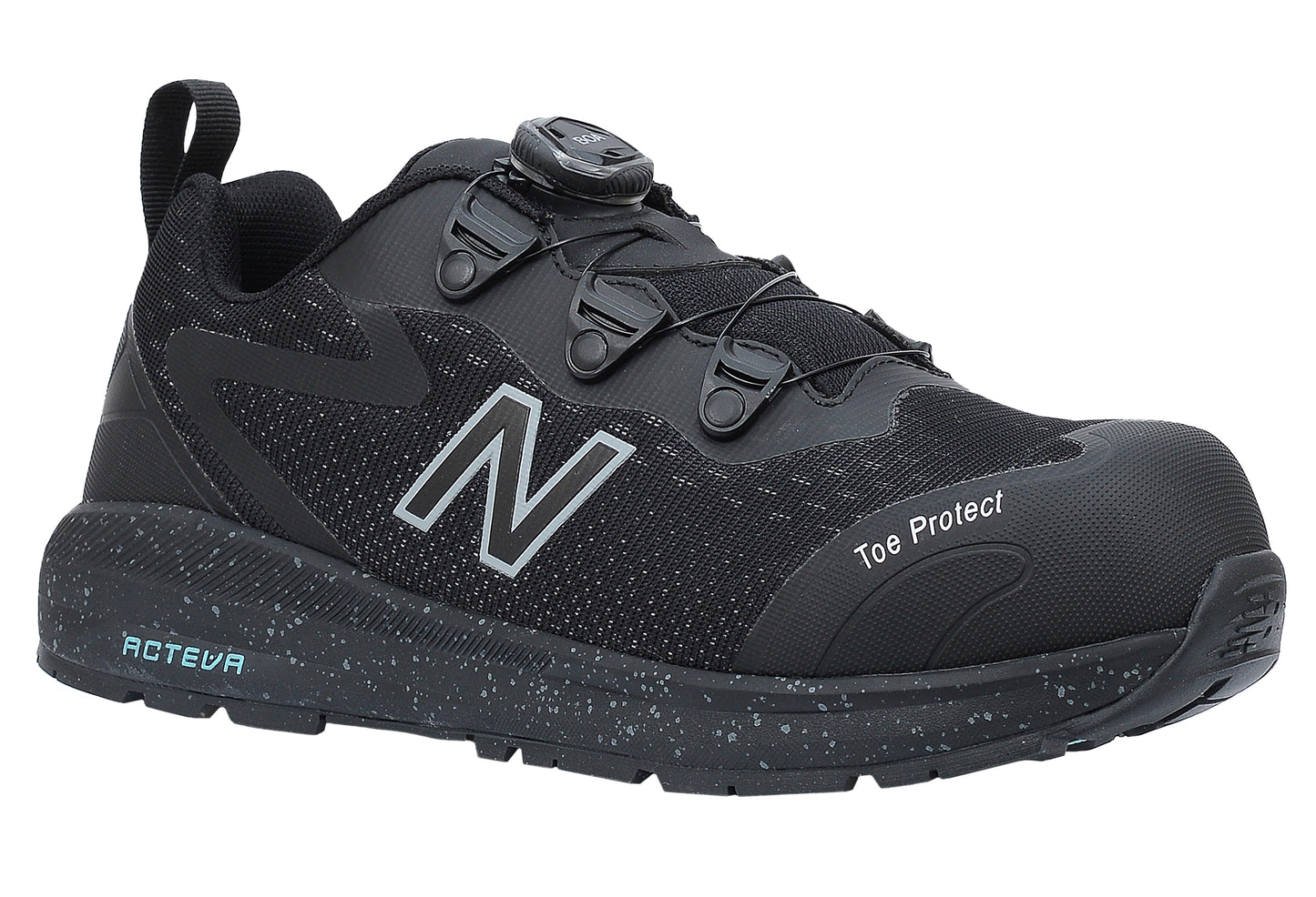 New Balance Logic Boa Womens, Halbschuhe, schwarz / blau, S1 PL HRO SR FO S1P S1 HRO FO