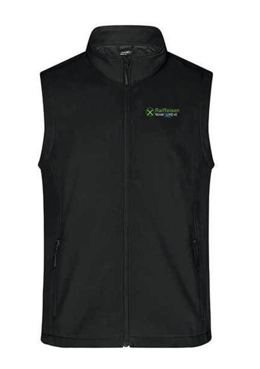 Raiffeisen Münsterland Unisex Softshell Vest JN1128 (bestickt)