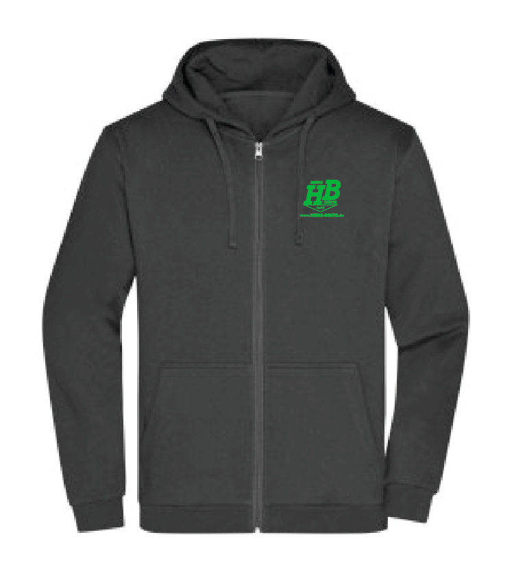 Heinz Bente Unisex Hoodiejacke JN756 (Stick)